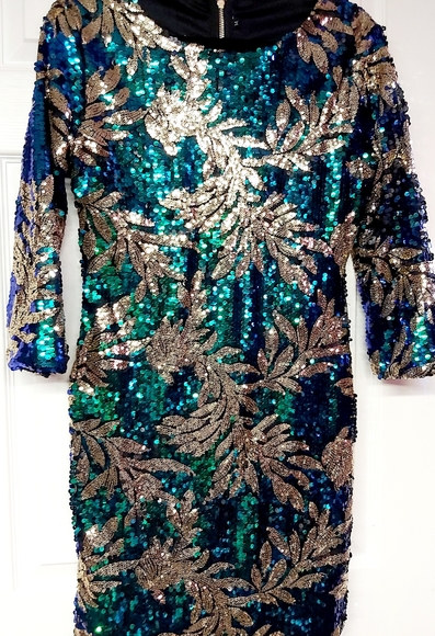 ⭐Beautiful and Shining Sequin Cocktail Dress⭐ - Picture 4 of 6